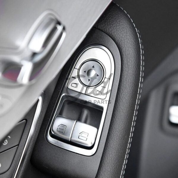 Comutador Vidros Condutor Preto Mercedes-Benz Classe C W205  2015-2021 C/ Esp. Rebatível - Image 2