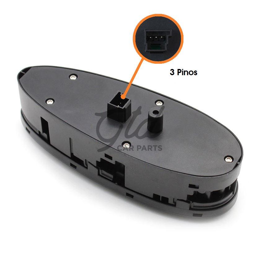 Comutador Vidros Condutor Mercedes-Benz Classe E CLS W211 W219 2003-2009 S/Cromado - Image 2