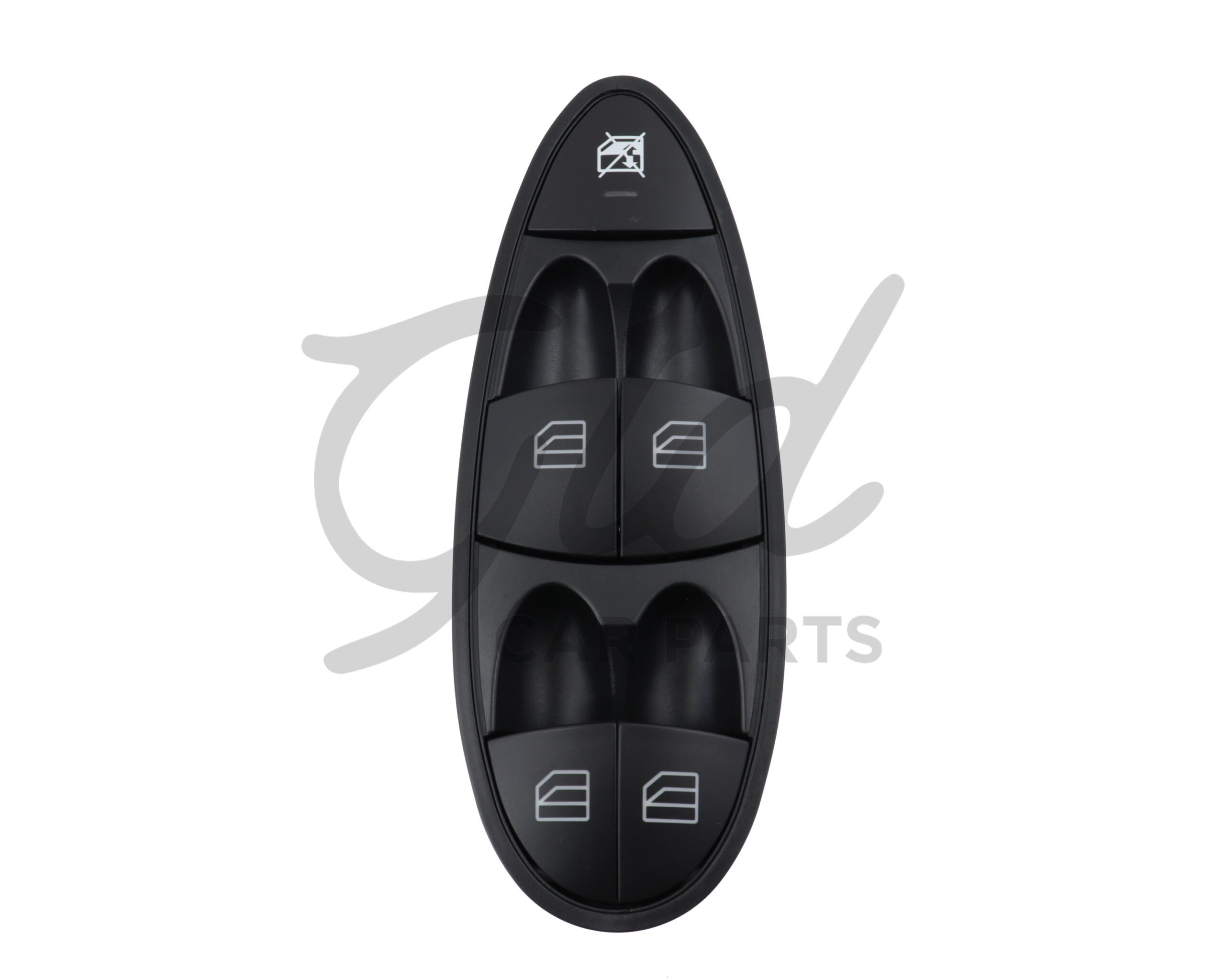 Comutador Vidros Condutor Mercedes-Benz Classe E CLS W211 W219 2003-2009 S/Cromado - Image 3
