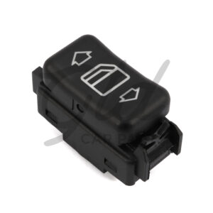 Interruptor de Vidros Direito Preto Mercedes-Benz Classe S E G 190 W126 W124 W463 1979-1996