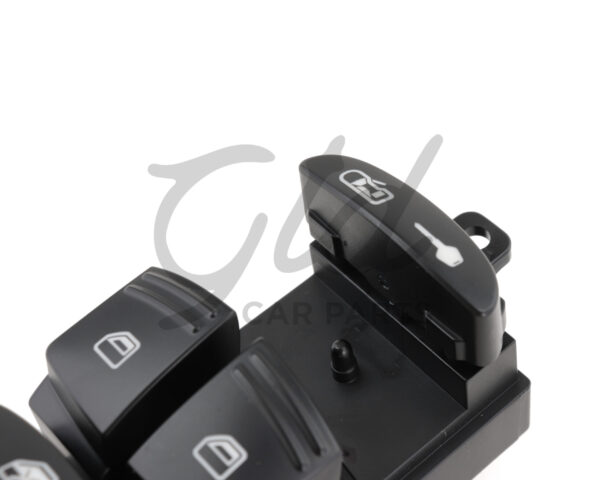 Comutador Vidros Passageiro Preto Porsche Cayenne 2003-2010 - Image 2