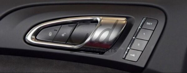 Interruptor Fecho de Portas Esquerdo Preto Porsche Cayenne Panamera 2011-2017 - Image 2