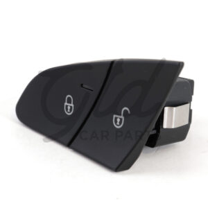 Interruptor Fecho de Portas Esquerdo Preto Porsche Cayenne Panamera 2011-2017