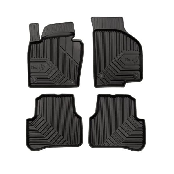 PACK 4 TAPETES BORRACHA NO.77 VOLKSWAGEN PASSAT B6 2005-2010
