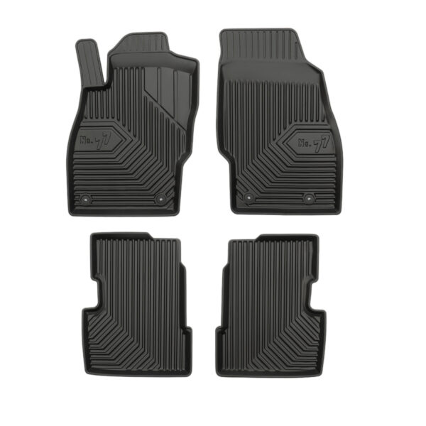 PACK 4 TAPETES BORRACHA NO.77 OPEL CORSA D 2006-2014