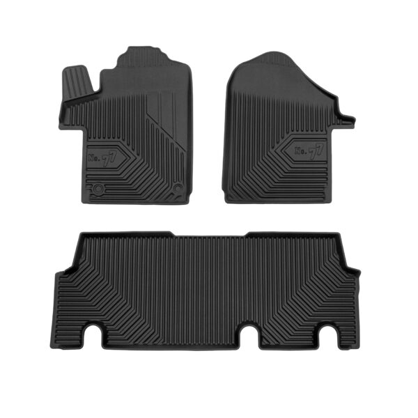 PACK 3 TAPETES BORRACHA NO.77 MERCEDES-BENZ VITO III 2014->