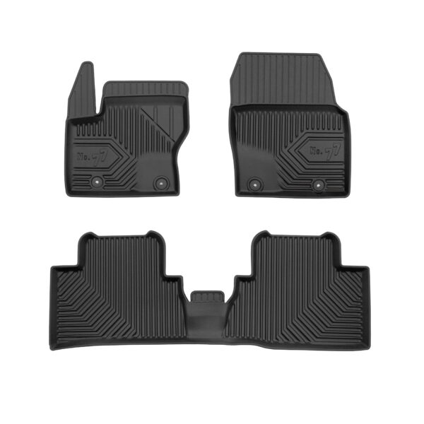 PACK 3 TAPETES BORRACHA NO.77 FORD GRAND C-MAX 2010-2019
