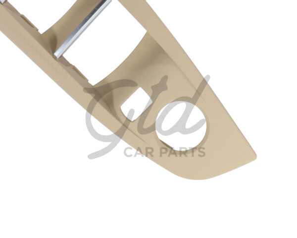 Puxador Condutor Bege BMW Serie 5 F10 F11 F18 2010-2017 S/ Espelho Rebatível - Image 2