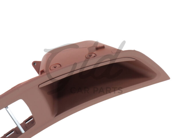 Puxador Condutor Vermelho BMW Serie 5 F10 F11 F18 2010-2017 S/ Espelho Rebatível - Image 3
