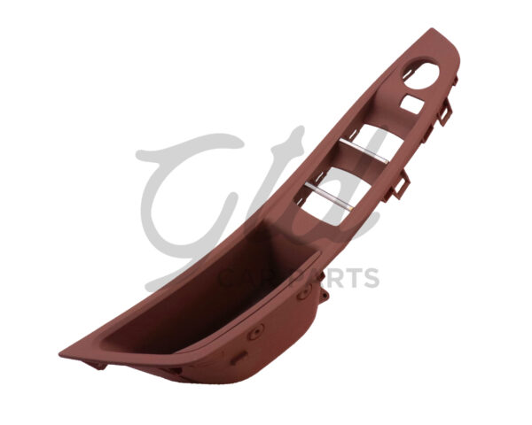 Puxador Condutor Vermelho BMW Serie 5 F10 F11 F18 2010-2017 S/ Espelho Rebatível