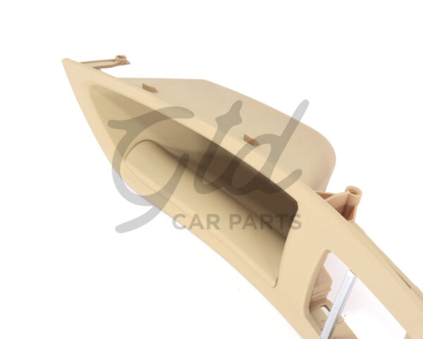 Puxador Condutor Bege BMW Serie 5 F10 F11 F18 2010-2017 C/ Espelho Rebatível - Image 3