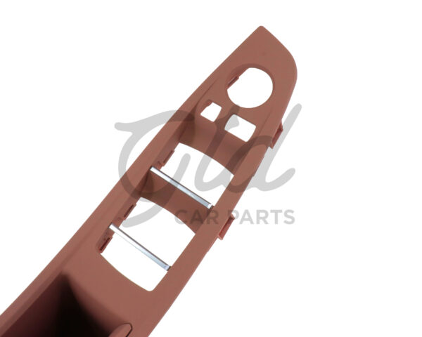 Puxador Condutor Vermelho BMW Série 5 F10 F11 F18 2010-2017 C/ Espelho Rebatível - Image 6