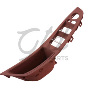 Puxador Condutor Vermelho BMW Série 5 F10 F11 F18 2010-2017 C/ Espelho Rebatível