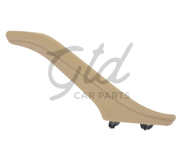 Puxador Direito Bege C/ Pele BMW Série 5 F10 F11 F18 2010-2017