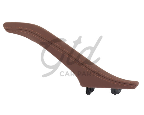 Puxador Direito Castanho C/ Pele BMW Série 5 F10 F11 F18 2010-2017