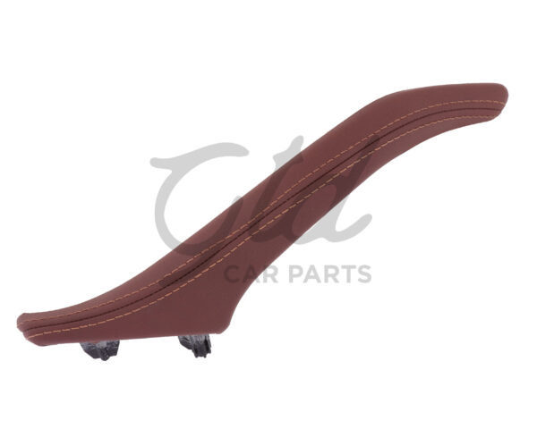 Puxador Esquerdo Vermelho C/ Pele BMW Série 5 F10 F11 F18 2010-2017