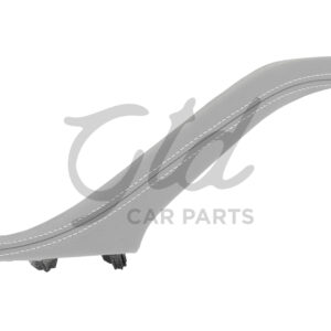 Puxador Esquerdo Cinza C/ Pele BMW Série 5 F10 F11 F18 2010-2017