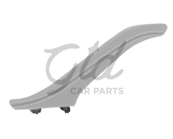 Puxador Esquerdo Cinza C/ Pele BMW Série 5 F10 F11 F18 2010-2017