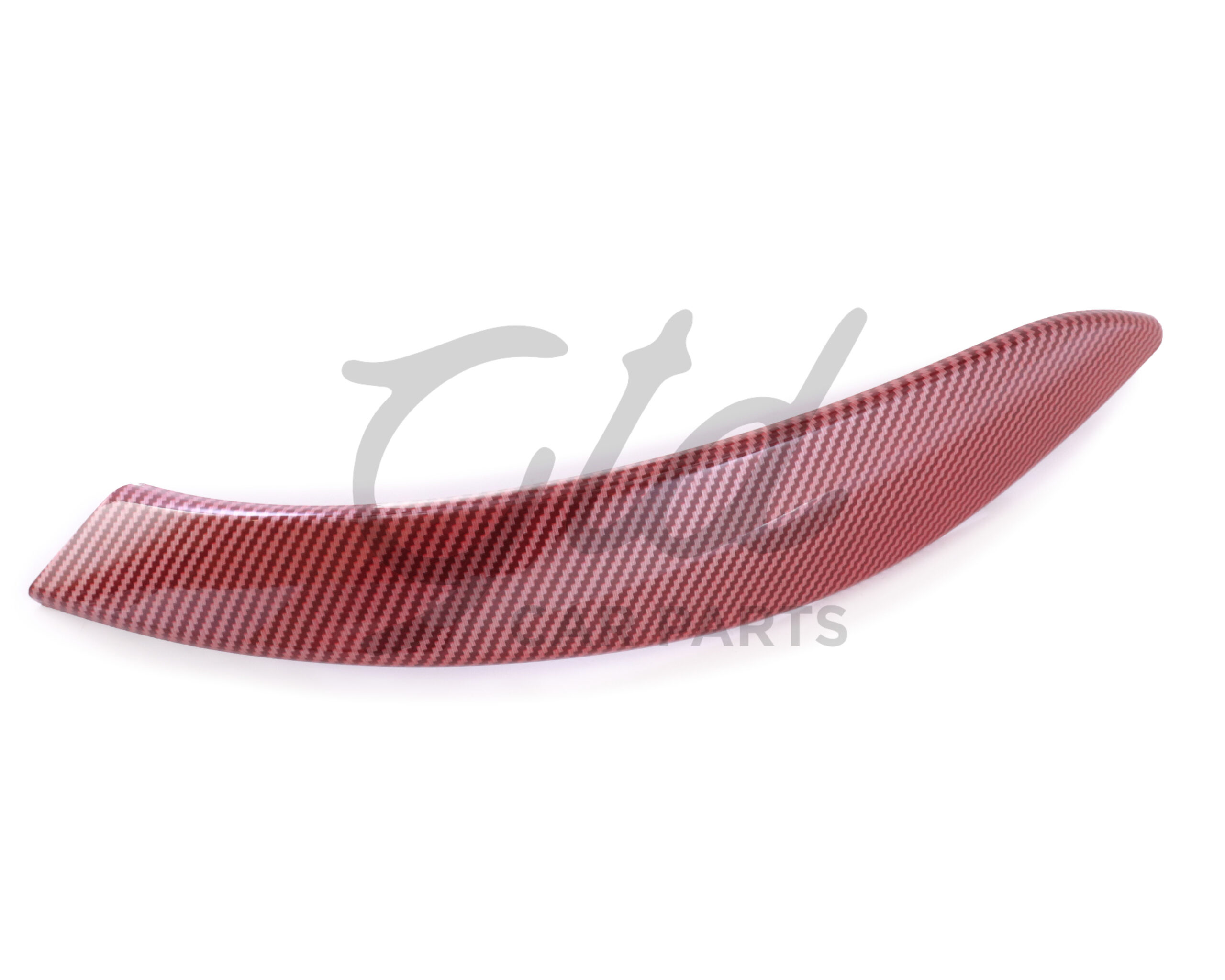 Capa Puxador Direito Frontal / Traseira Vermelho Efeito Carbono BMW Série 3/4 F30 F31 F32 F36 2012-2017 - Image 4
