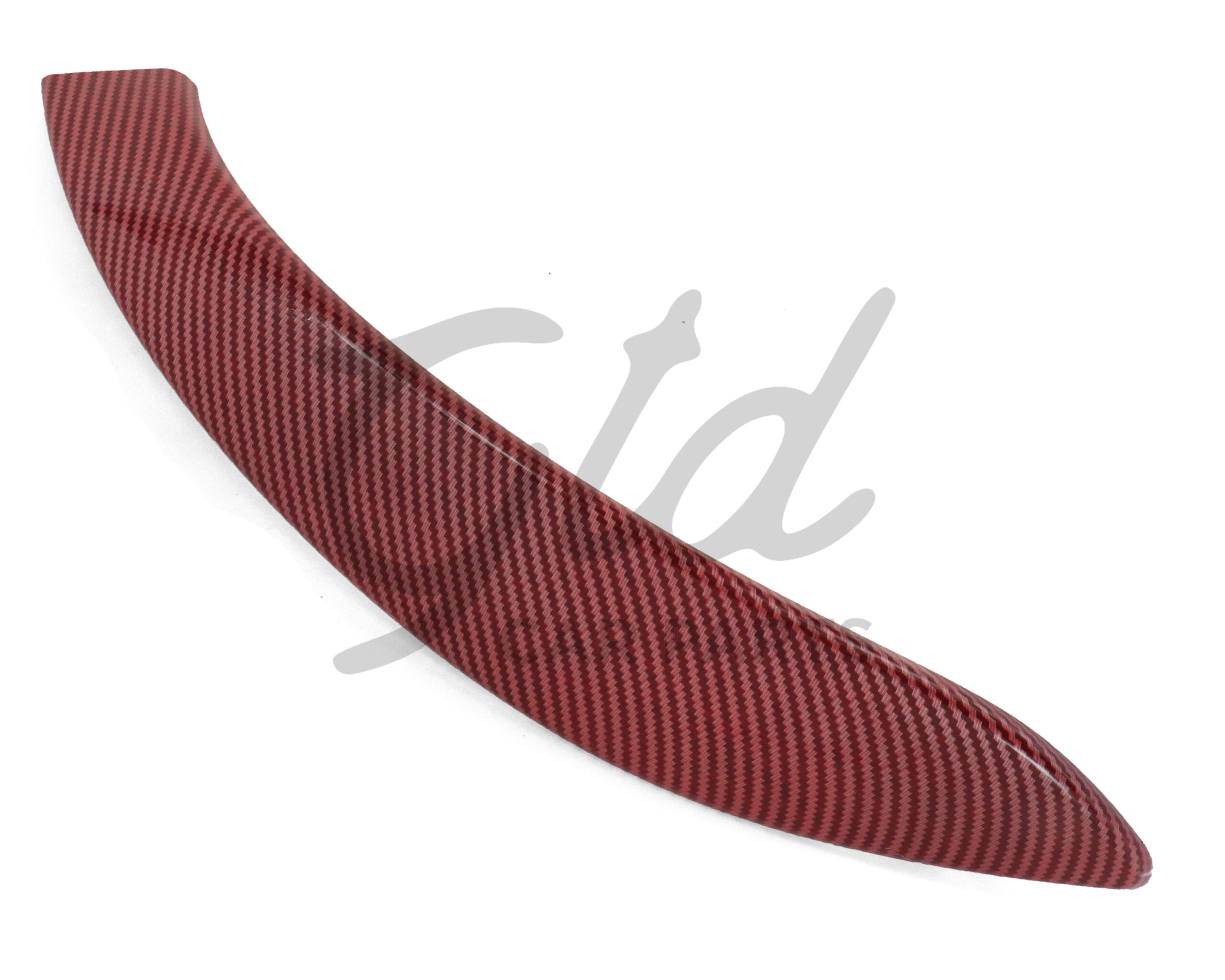 Capa Puxador Direito Frontal / Traseira Vermelho Efeito Carbono BMW Série 3/4 F30 F31 F32 F36 2012-2017