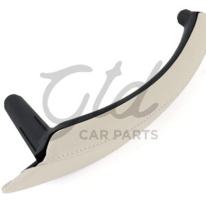 Puxador Bege Claro Esquerdo Com Pele BMW X5 X6 E70 E71 2007-2014