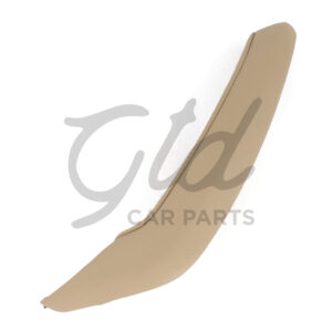 Capa Puxador Esquerda Pele Bege BMW X3 X4 F25 F26 2010-2016