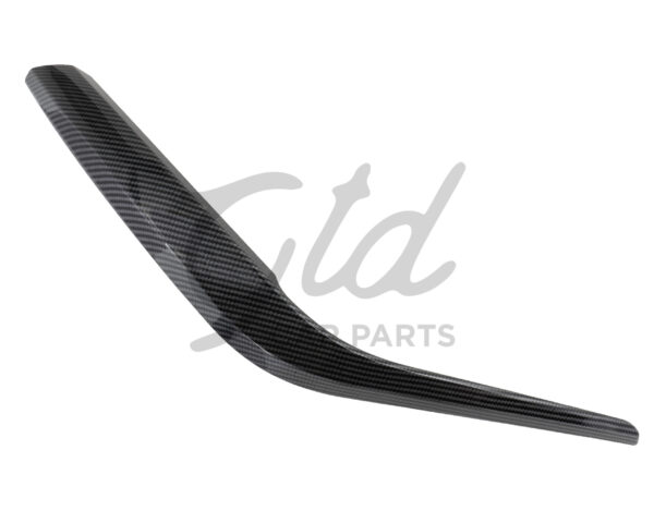 Capa Puxador Direito Frontal / Traseiro Preto Efeito Carbono BMW X1 E84 2010 - 2016