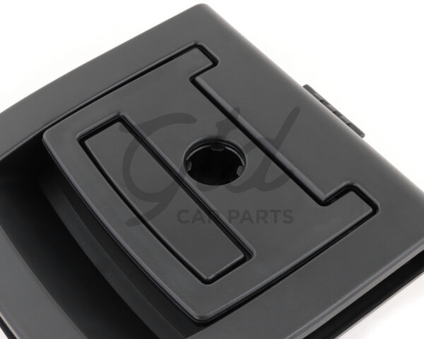 Puxador Tampa da Mala Preto BMW X5 X6 E70 E71 2007-2013 C/ Fechadura - Image 2