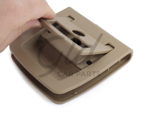 Puxador Tampa da Mala Bege BMW X5 X6 E70 E71 2007-2013 C/ Fechadura - Image 3