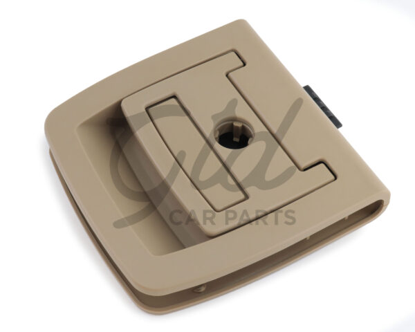 Puxador Tampa da Mala Bege BMW X5 X6 E70 E71 2007-2013 C/ Fechadura - Image 4