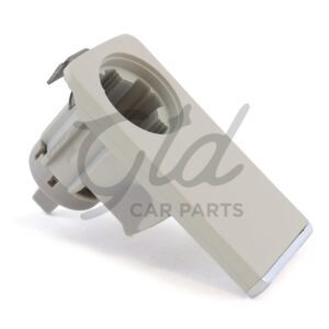 Puxador Porta-Luvas Cinza Claro Mercedes-Benz Classe C E W204 W212 GLK 2007-2015