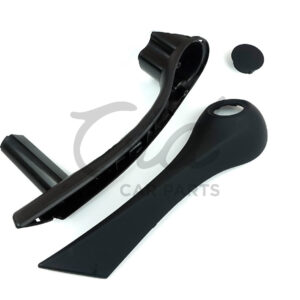 Puxador Frontal Esquerdo Preto Renault Megane II 2002-2009