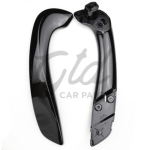 Puxador Frontal Direito Preto Brilhante Renault Megane III Fluence 2008-2016
