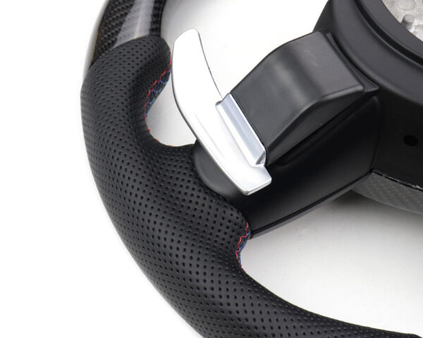 VOLANTE CARBONO C/ DISPLAY BMW SÉRIE 1 2 3 4 X1 X2 X3 X4 X5 X6 F20 F21 F31 F32 F34 F36 F15 F16 2012-2022 - Image 4