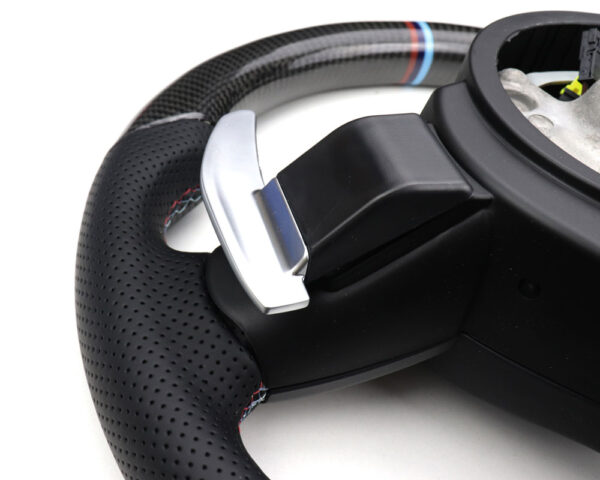 VOLANTE CARBONO PACK M BMW BMW SÉRIE 5 6 7 F10 F11 F06 F12 F01 F02 2010-2018 - Image 4