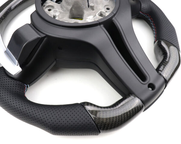 VOLANTE CARBONO PACK M BMW BMW SÉRIE 5 6 7 F10 F11 F06 F12 F01 F02 2010-2018 - Image 7