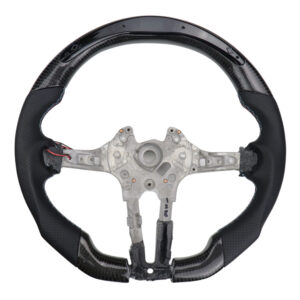 VOLANTE CARBONO C/ DISPLAY BMW SÉRIE 1 2 3 4 X1 X2 X3 X4 X5 X6 F20 F21 F31 F32 F34 F36 F15 F16 2012-2022