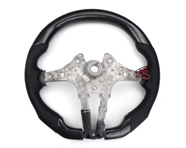 VOLANTE CARBONO C/ DISPLAY BMW SÉRIE 1 2 3 4 X1 X2 X3 X4 X5 X6 F20 F21 F31 F32 F34 F36 F15 F16 2012-2022 - Image 7