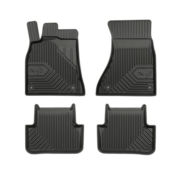 PACK 4 TAPETES BORRACHA NO.77 AUDI A4 B8 2007-2015