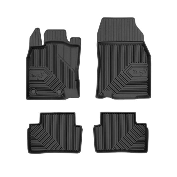 PACK 4 TAPETES BORRACHA NO.77 RENAULT KADJAR 2015-2022