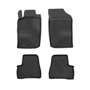 PACK 4 TAPETES BORRACHA NO.77 PEUGEOT 206 1998-2009