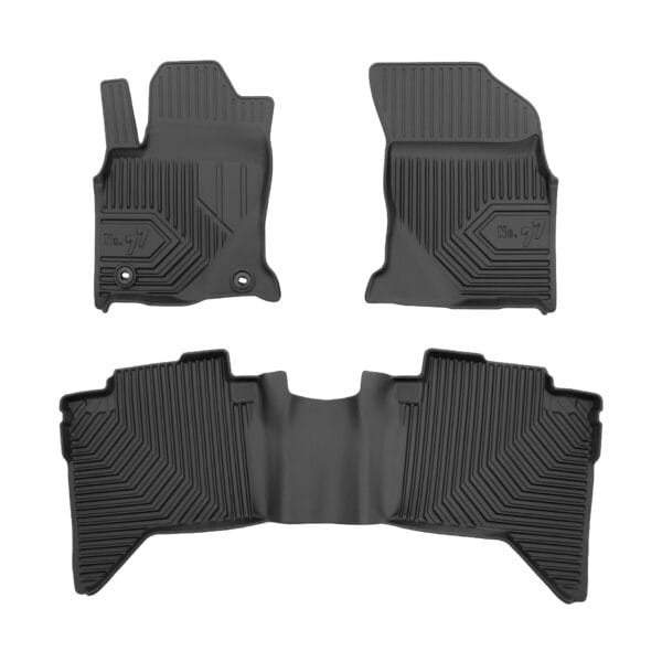 PACK 3 TAPETES BORRACHA NO.77 TOYOTA HILUX VIII 2015->