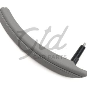 Puxador Frontal Direito Cinza Pele BMW Série 5 LCI E60 E61 2008-2010