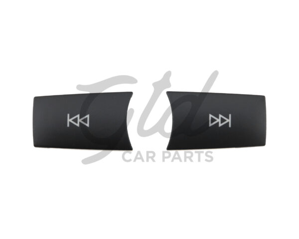 BOTÕES RÁDIO ”SETAS” PRETO MATTE MERCEDES-BENZ CLASSE A B E GLA GLK ML GL CL A GLK CLS SLC MODELO B - Image 3