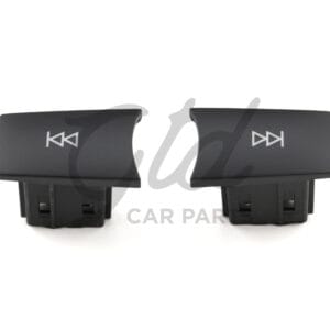 BOTÕES RÁDIO ”SETAS” PRETO MATTE MERCEDES-BENZ CLASSE A B E GLA GLK ML GL CL A GLK CLS SLC MODELO B