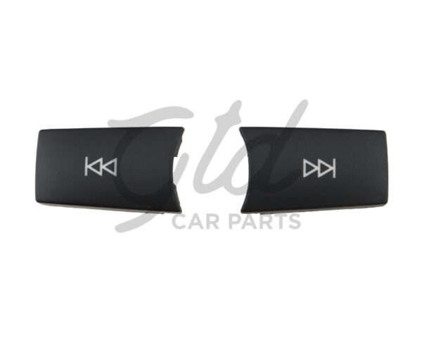 BOTÕES RÁDIO ”SETAS” PRETO MATTE MERCEDES-BENZ CLASSE A B E GLA GLK ML GL CL A GLK CLS SLC MODELO C - Image 3