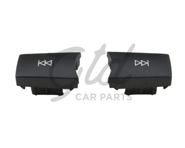 BOTÕES RÁDIO ”SETAS” PRETO MATTE MERCEDES-BENZ CLASSE A B E GLA GLK ML GL CL A GLK CLS SLC MODELO C