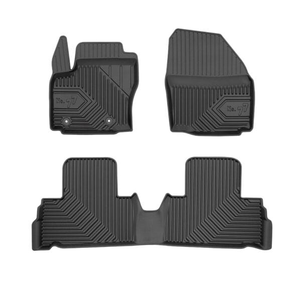 PACK 3 TAPETES BORRACHA NO.77 FORD S-MAX I 2006-2014
