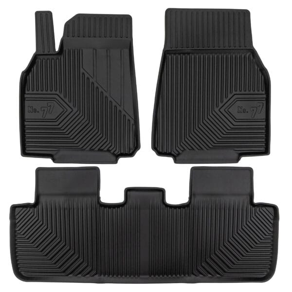 PACK 3 TAPETES BORRACHA NO.77 TESLA MODEL Y 2020->