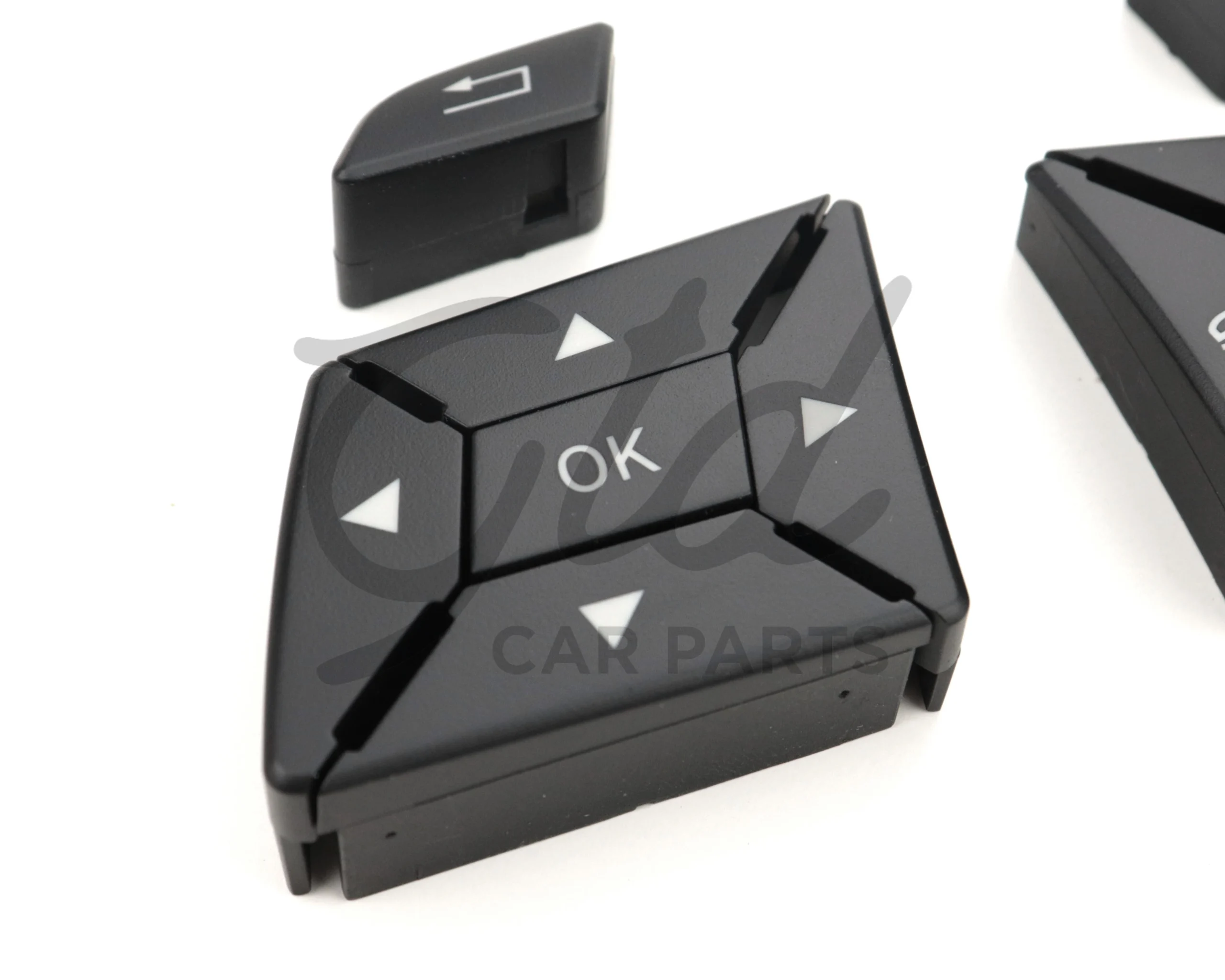 Botões Volante Preto Mercedes-Benz Classe ML GL Classe G W166 W463 2011-2018 Versão 1 - Image 4